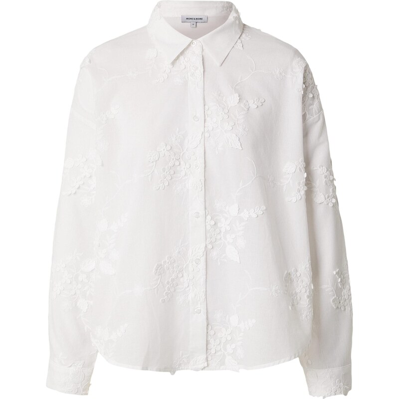 MORE & MORE Blúzka šedobiela 67362204