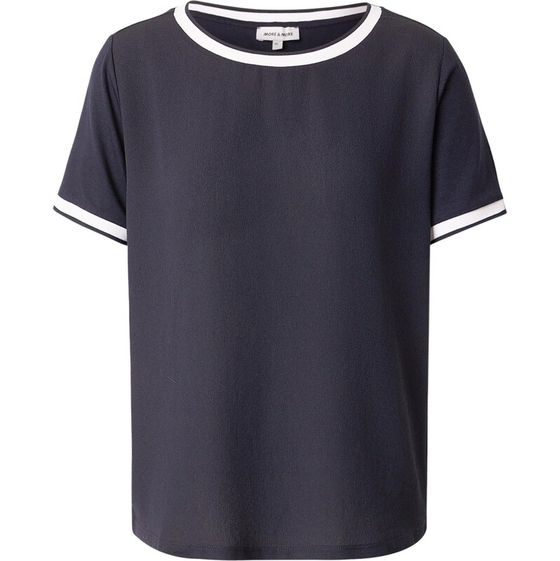 MORE & MORE Tričko námornícka modrá / biela 67362209