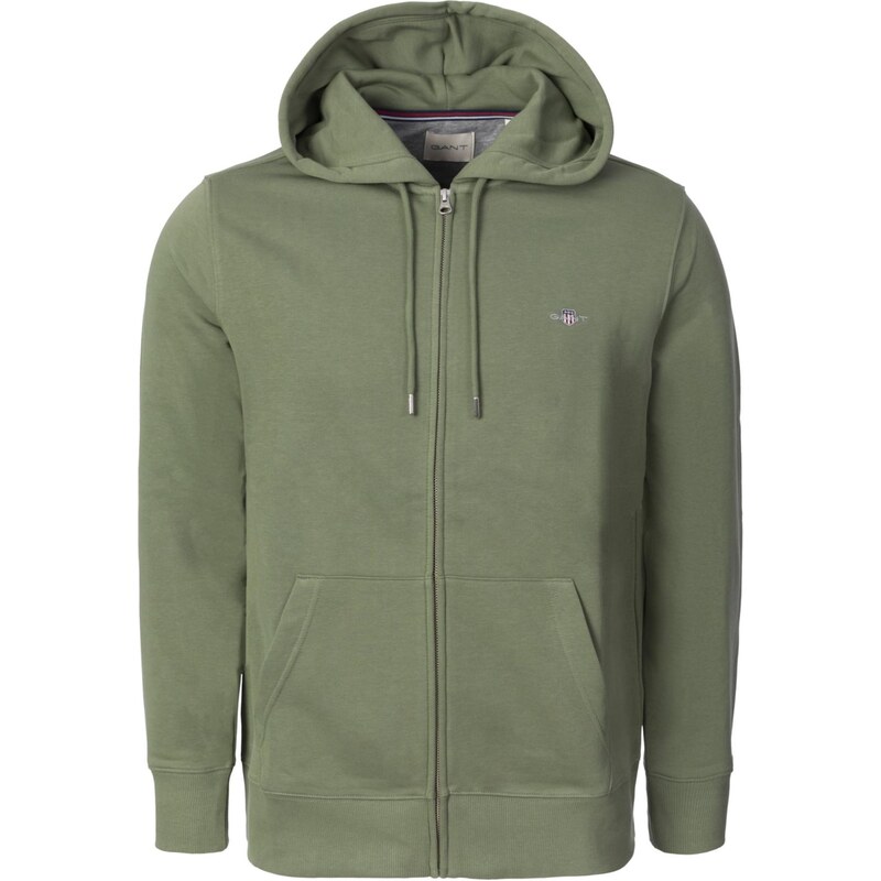 GANT Tepláková bunda olivová 67362320