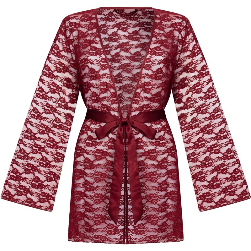 Hunkemöller Župan vínovo červená 67362328