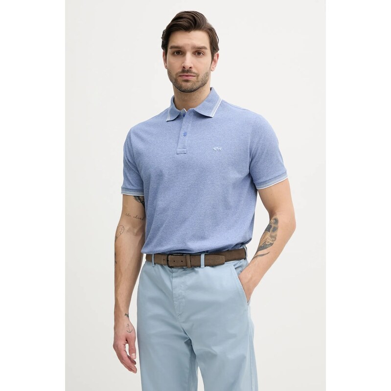 Bavlnené polo tričko Paul&Shark 62697304