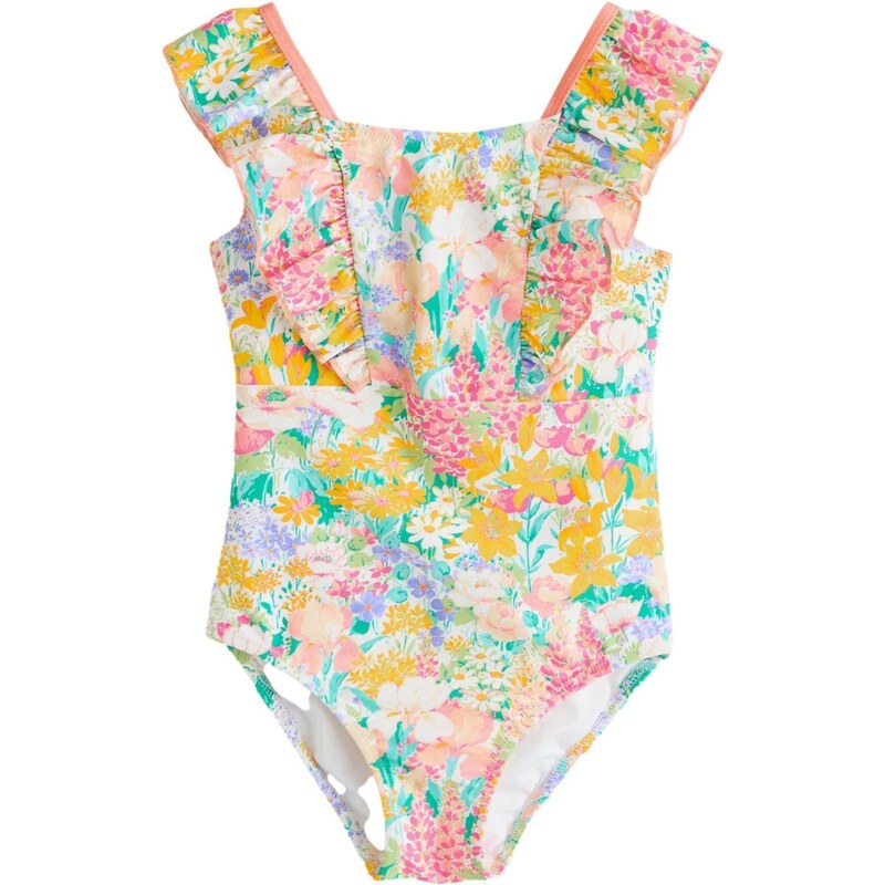 LAURA ASHLEY Jednodielne plavky azúrová / žltá / broskyňová 67362336