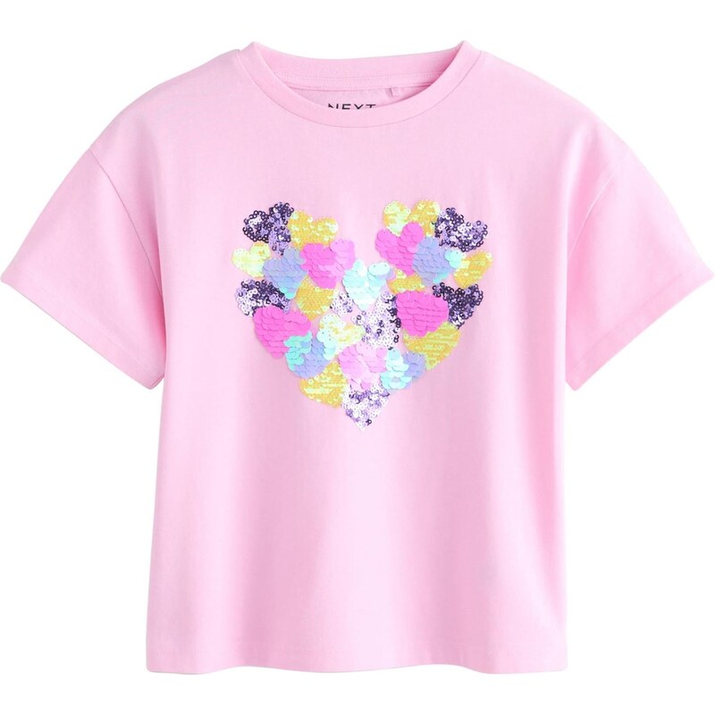 Next Tričko zmiešané farby / ružová 67362366