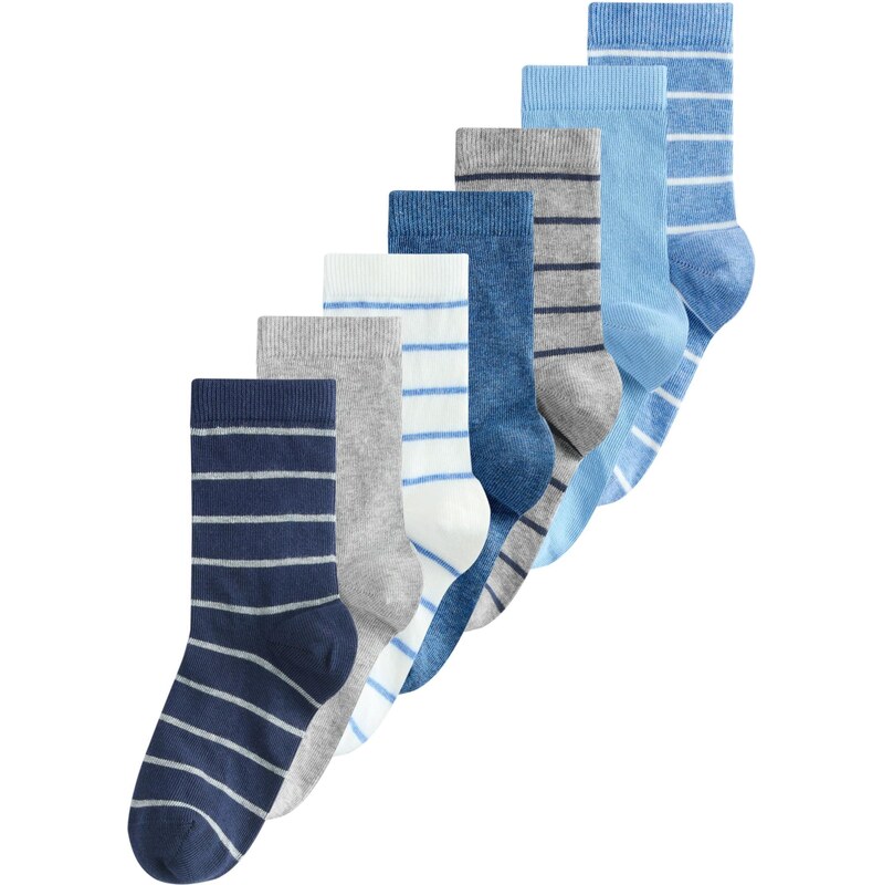 Next Ponožky modrá / sivá / biela 67362378