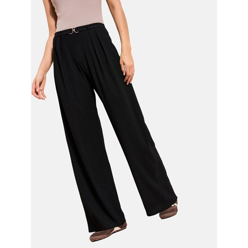 Friends Like These Plisované nohavice čierna 67362383