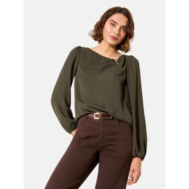 Friends Like These Blúzka kaki 67362379