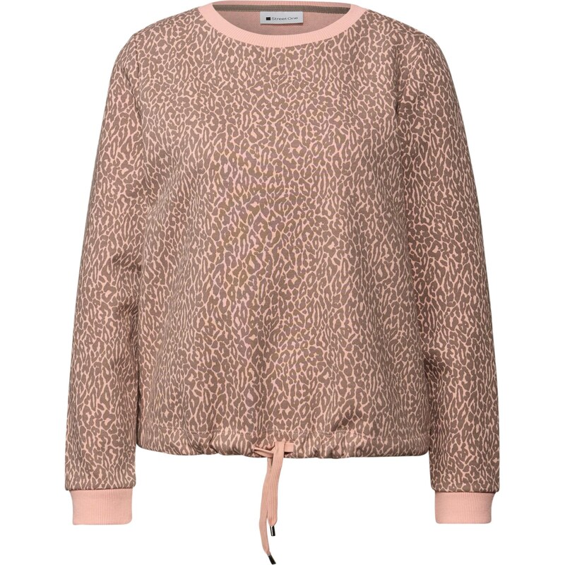 STREET ONE Mikina svetlohnedá / marhuľová 67362386