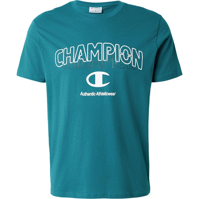 Champion Authentic Athletic Apparel Tričko smaragdová / biela 67362405