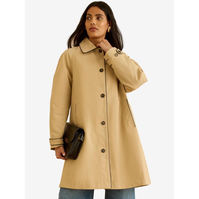 love & roses Prechodný kabát piesková 67362554