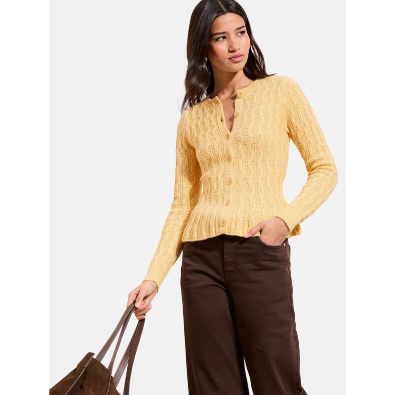 Friends Like These Kardigán žltá 67362547