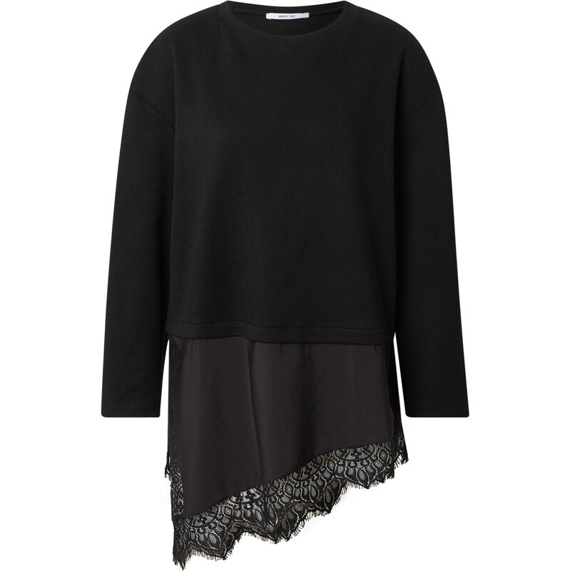 ABOUT YOU Tričko Vicky čierna 67362576