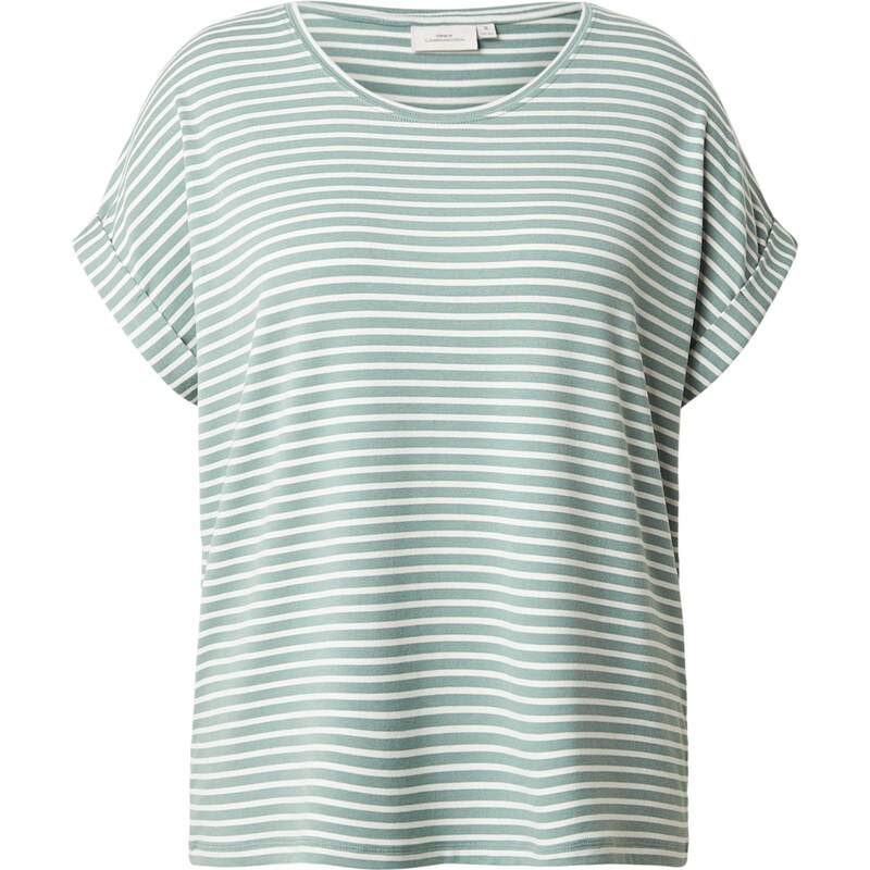 ONLY Carmakoma Tričko CARMOSTER nefritová / biela 67362618