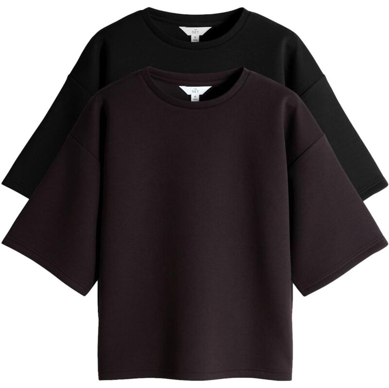 The Set Tričko čierna 67362597