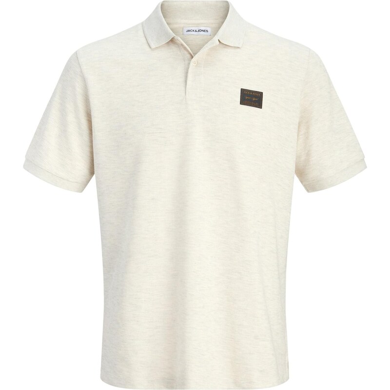 JACK & JONES Tričko JJDaytona biela melírovaná 67362628