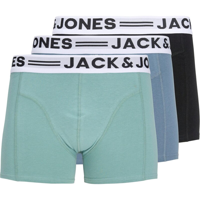 Jack & Jones Junior Nohavičky modrosivá / nebesky modrá / čierna / 67362657