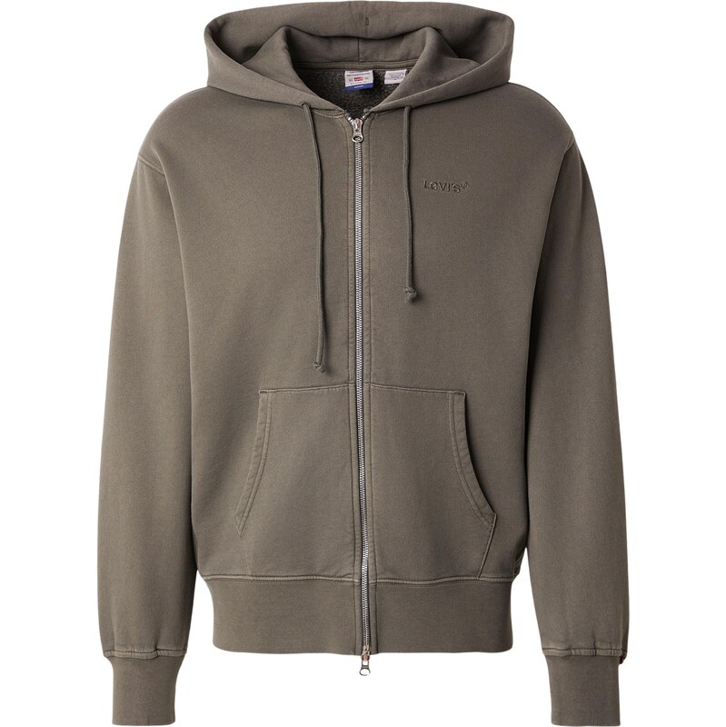 LEVIS Tepláková bunda Authentic zelená 67362666