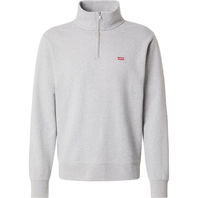 LEVIS Mikina Original Housemark svetlosivá 67362667