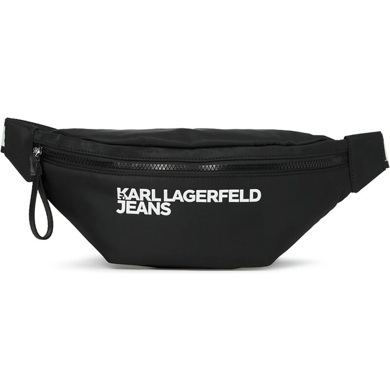 KARL LAGERFELD JEANS Ľadvinka čierna / biela 67362689