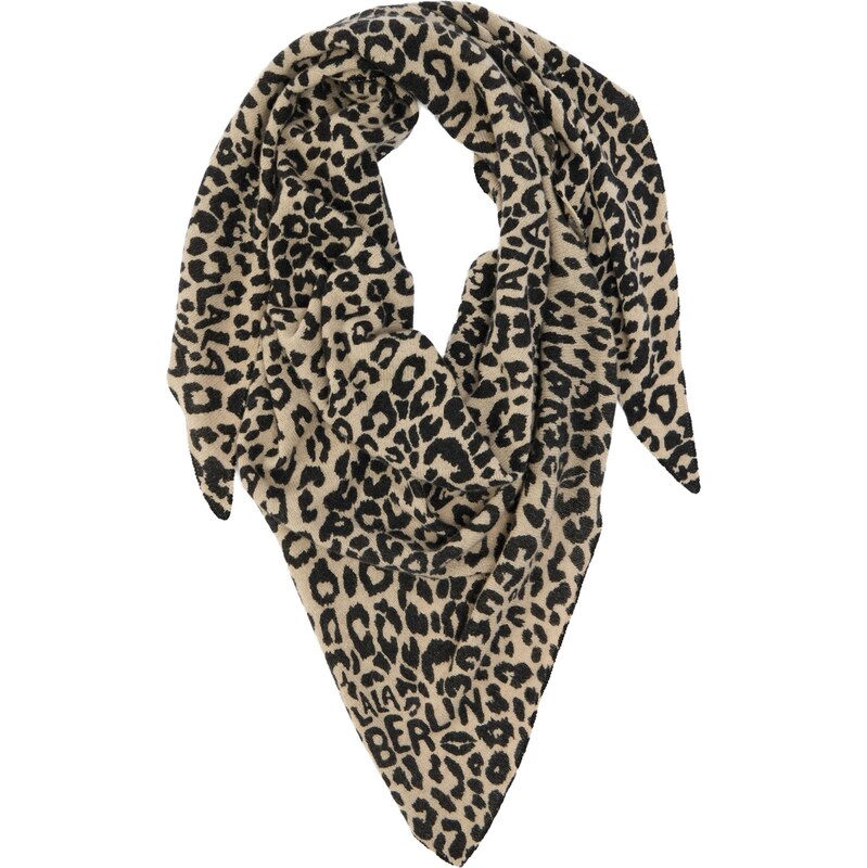 Lala Berlin Šál béžová / čierna 67362744