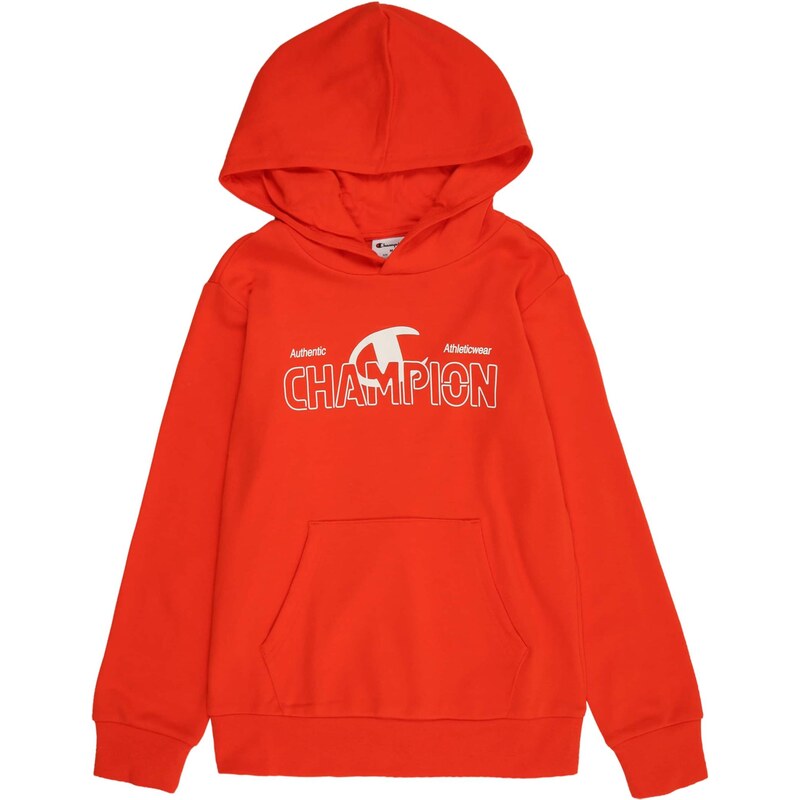 Champion Authentic Athletic Apparel Mikina neónovo červená / biela 67362783