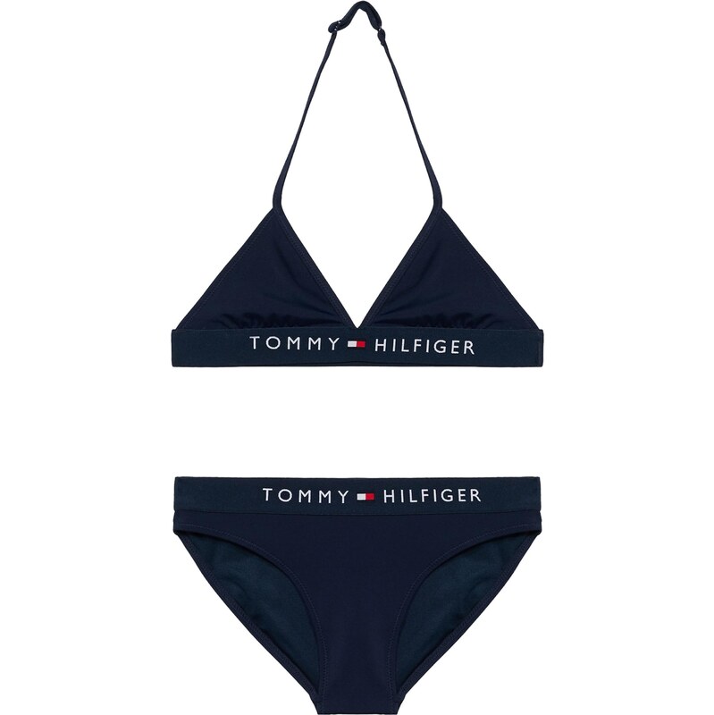 Tommy Hilfiger Underwear Bikiny tmavomodrá / biela 67362759