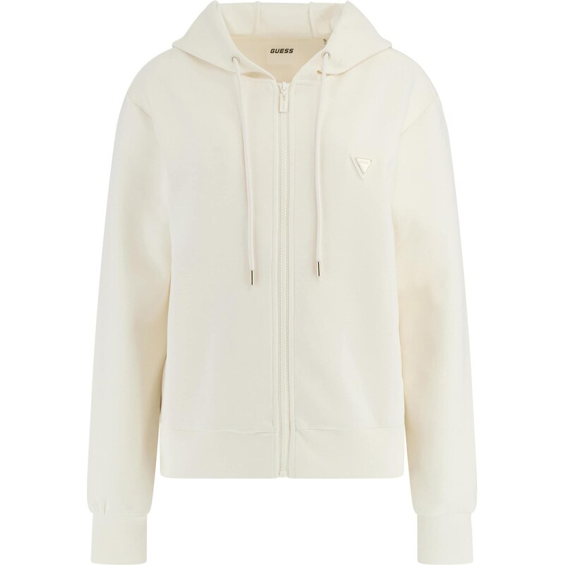 GUESS Tepláková bunda OLYMPE krémová 67362774