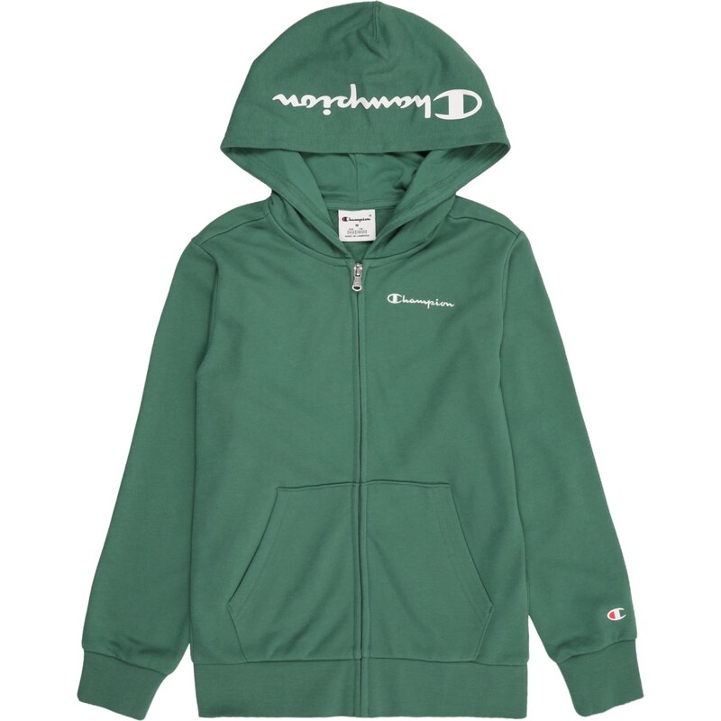 Champion Authentic Athletic Apparel Tepláková bunda trstinová / biela 67362775