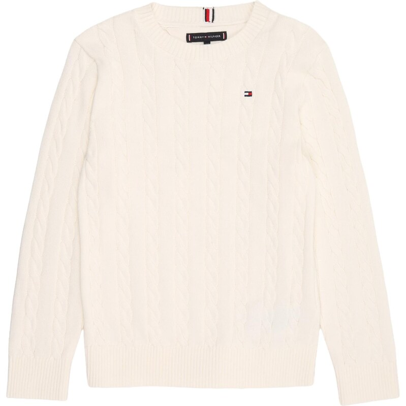 TOMMY HILFIGER Sveter biela ako vlna 67362764