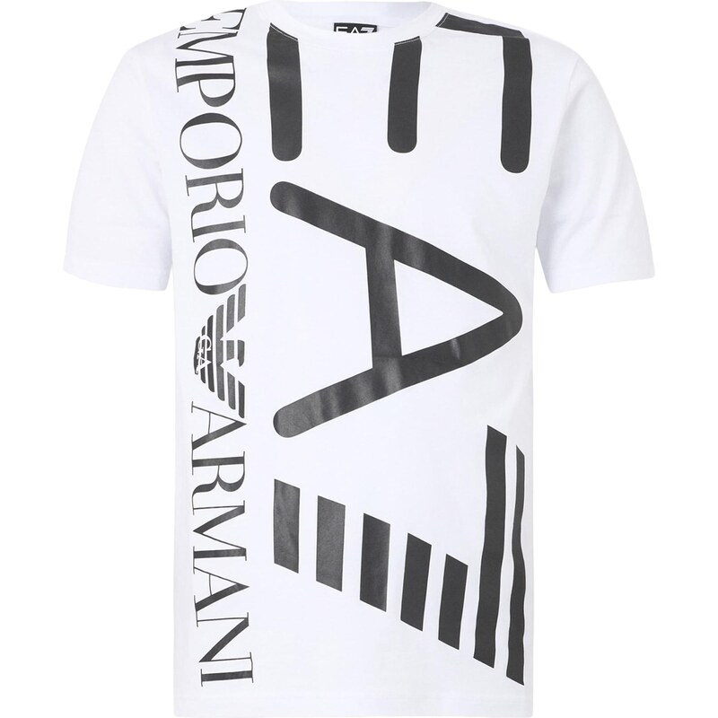 EA7 Emporio Armani Tričko čierna / biela 67362801