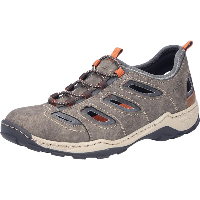 Rieker Športové šnurovacie topánky Oilybuk hnedá 67362828