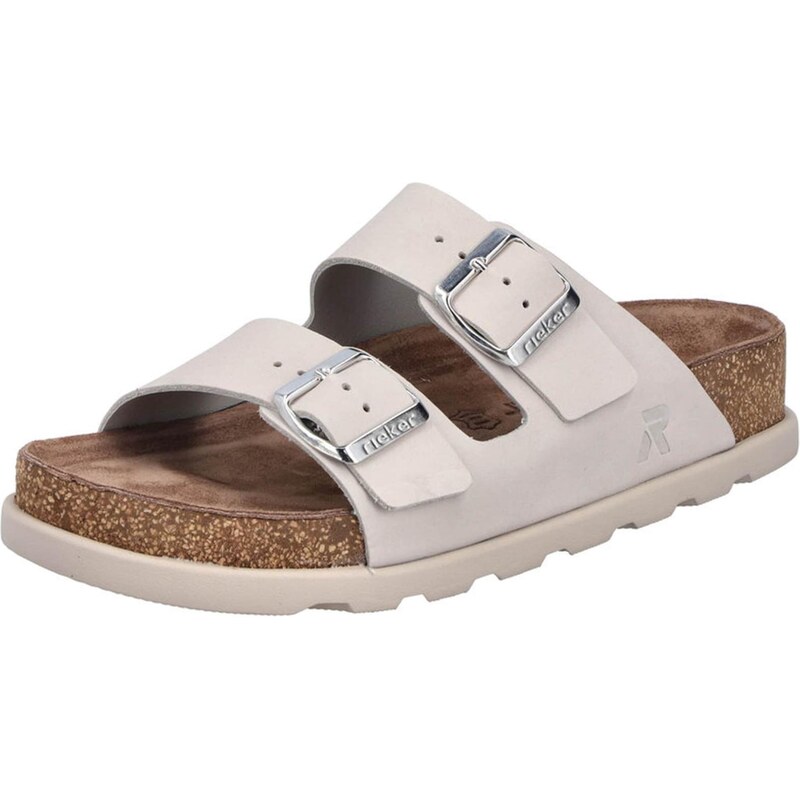 Rieker Šľapky šedobiela 67362864