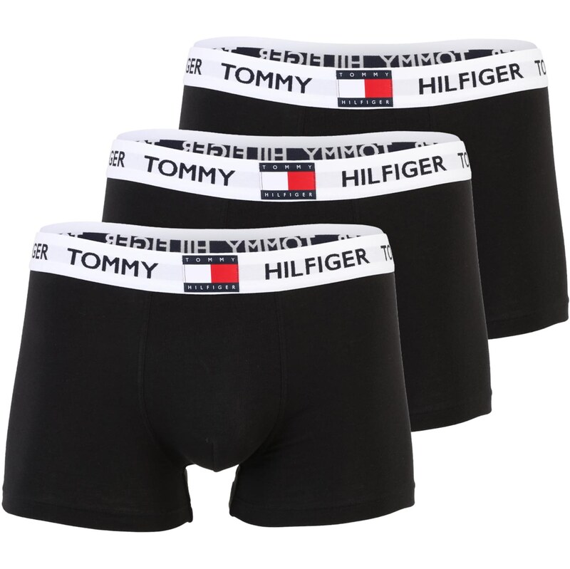 Tommy Hilfiger Underwear Boxerky čierna / biela 67362904