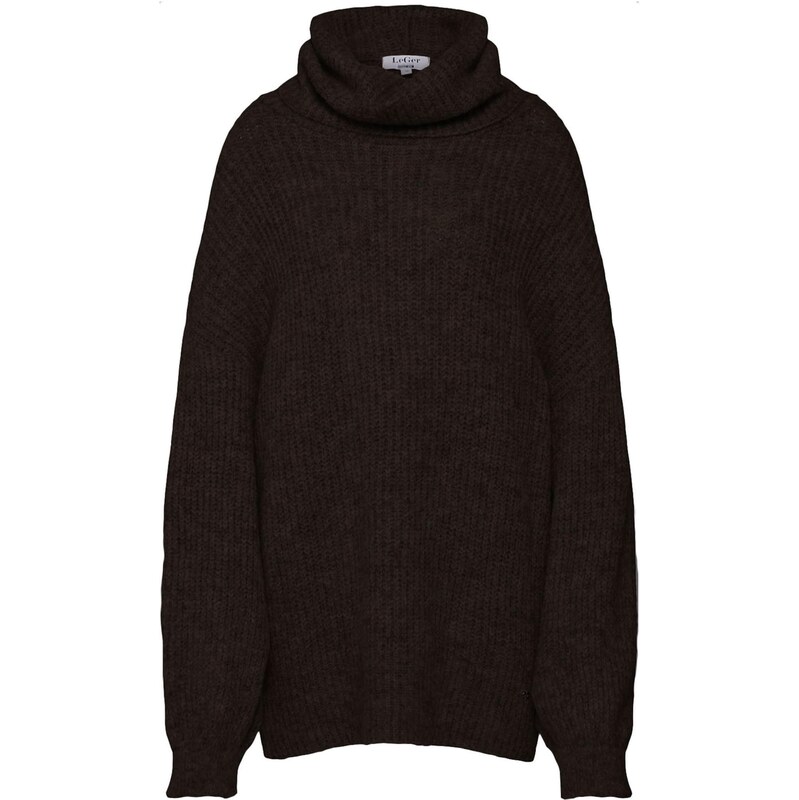 LeGer by Lena Gercke Sveter Juna tmavohnedá 67362950