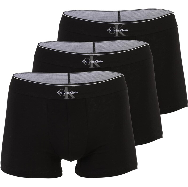 Calvin Klein Underwear Boxerky sivá / čierna / biela 67362957