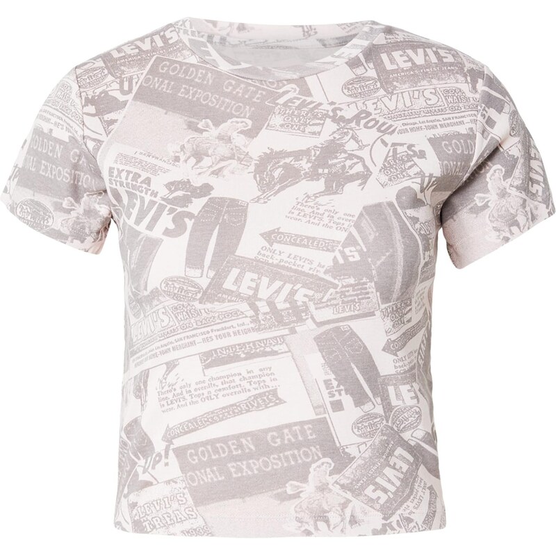 LEVIS Tričko ESSENTIAL SPORTY sivá / pastelovo ružová 67362983