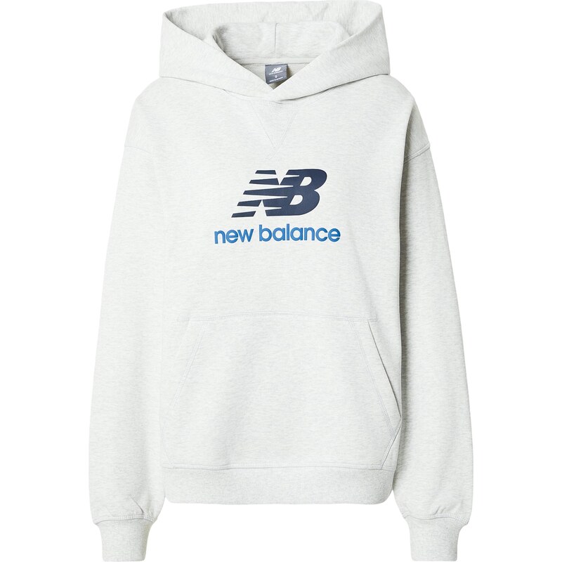 new balance Mikina námornícka modrá / kráľovská modrá / svetlosivá 67363006