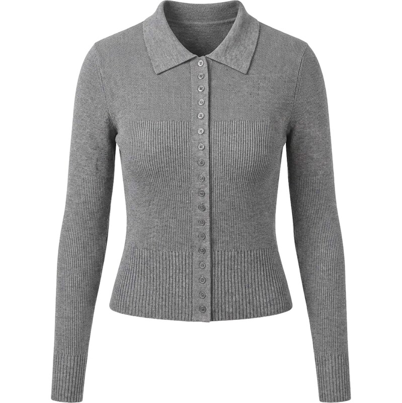 studioselect Kardigán Luna sivá melírovaná 67363005