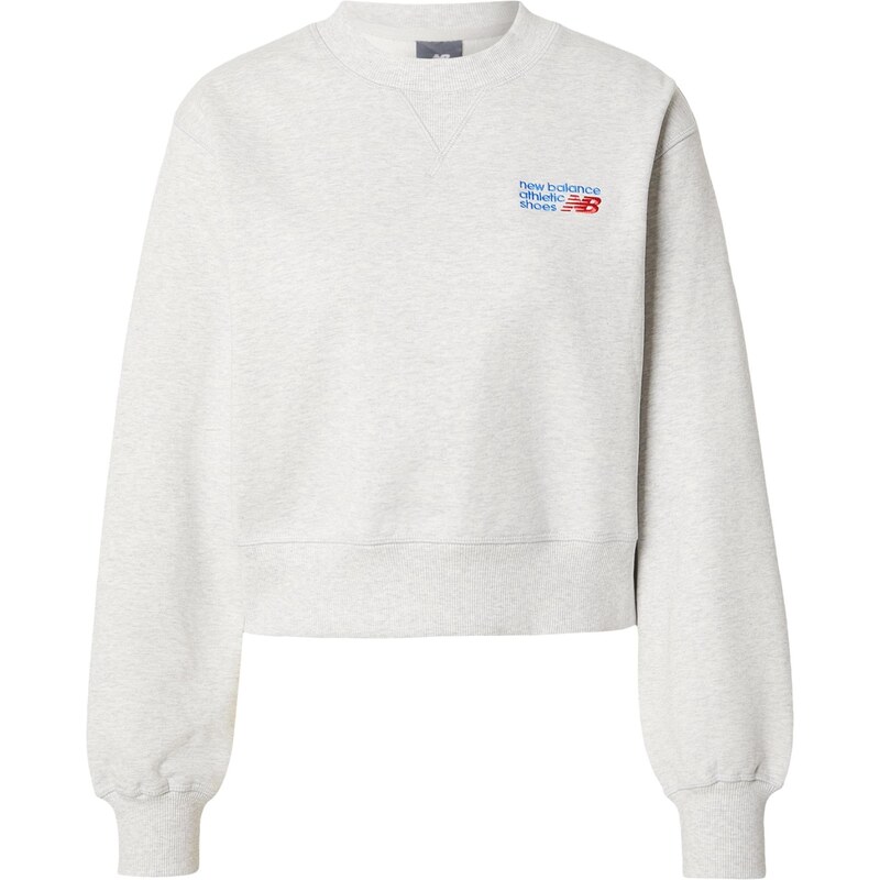 new balance Mikina azúrová / svetlosivá / tmavočervená 67363025