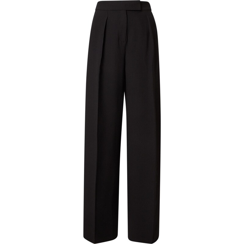 PATRIZIA PEPE Plisované nohavice čierna / biela 67363038