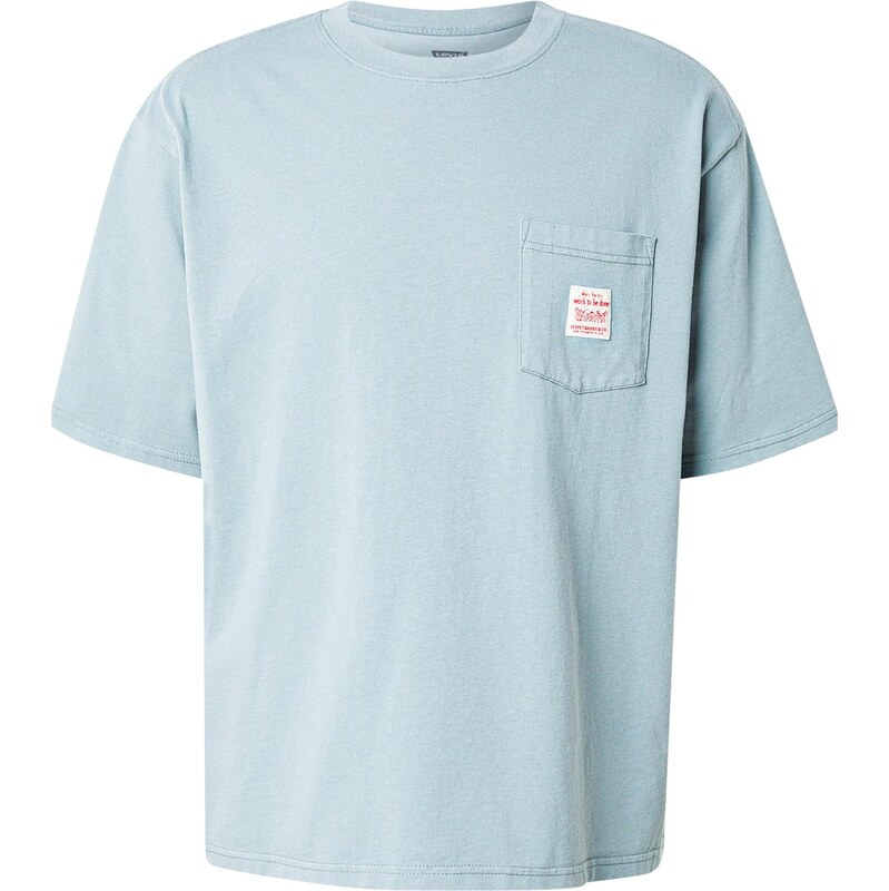 LEVIS Tričko svetlomodrá / jasne červená / biela 67363053