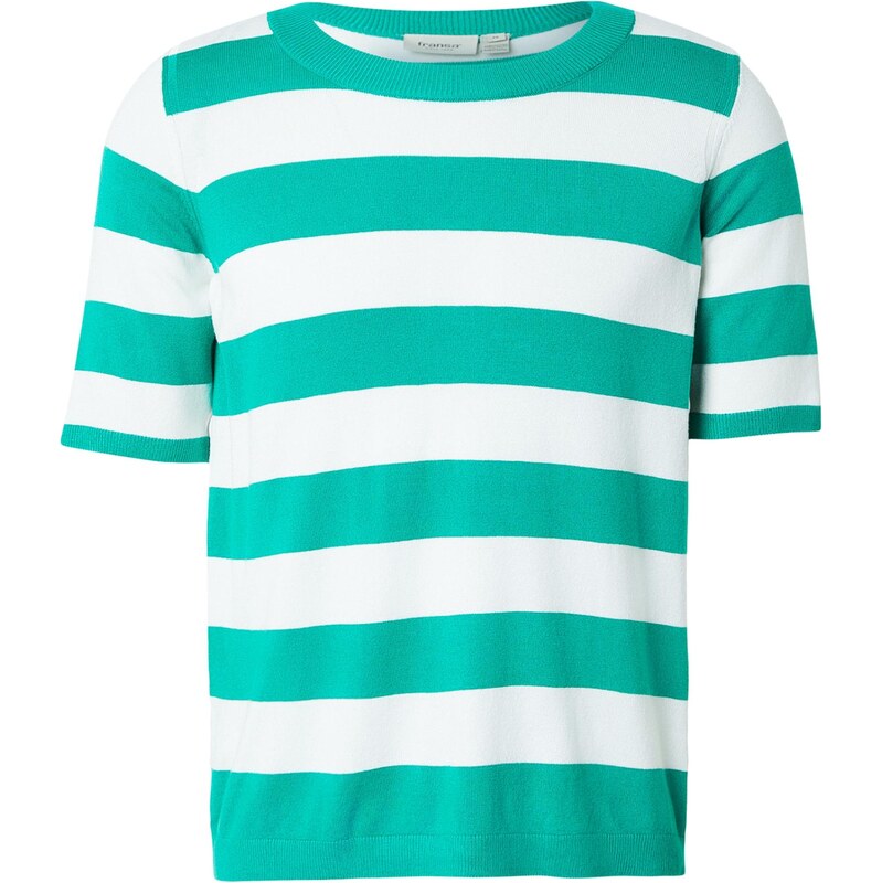 Fransa Sveter zelená / biela 67363112