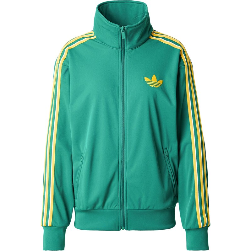 ADIDAS ORIGINALS Mikina smaragdová / biela 67363096