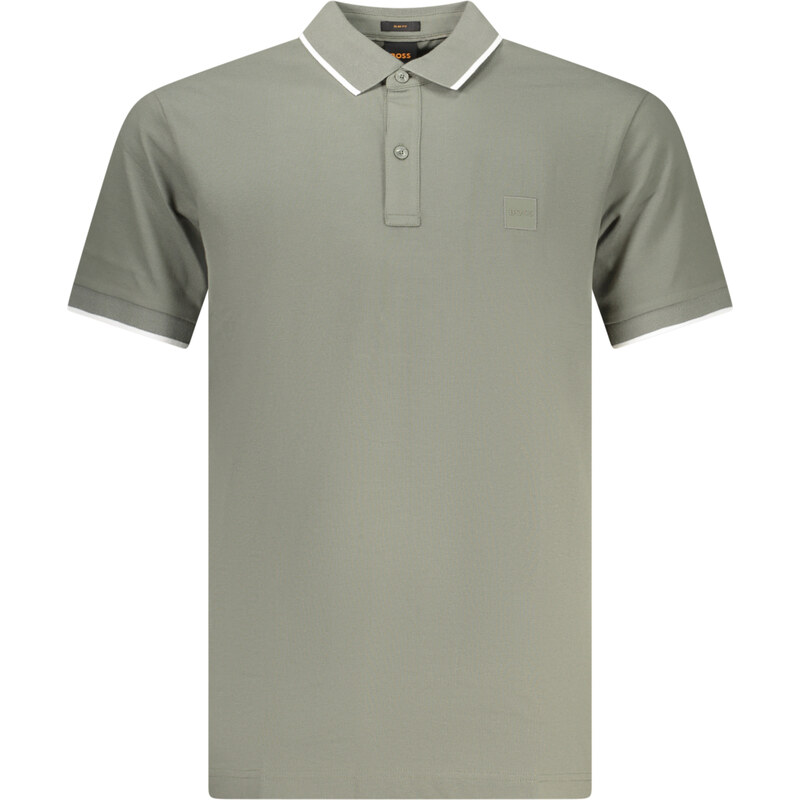 Športová Pánska Polokošeľa BOSS Zelená 68293779