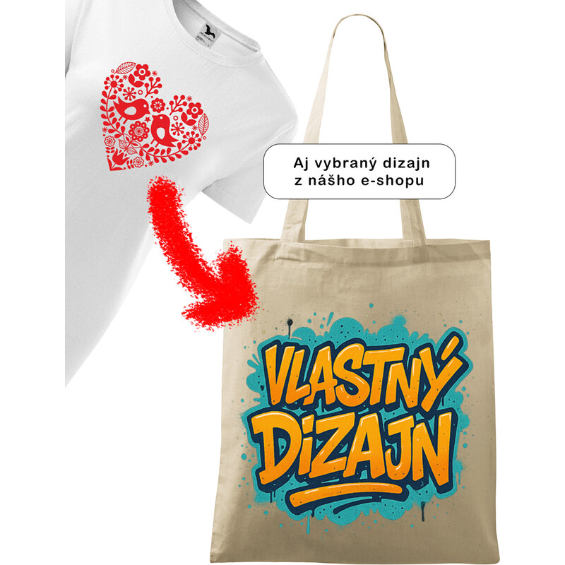 Handel Nákupná taška s vlastným alebo vybraným dizajnom 67366674