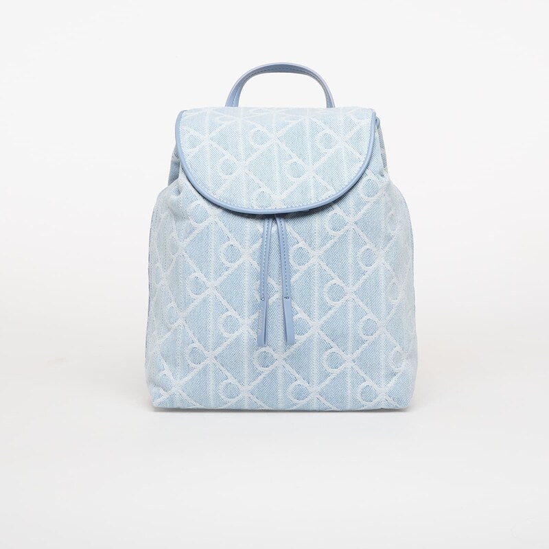 Batoh Calvin Klein Emblem Aop Denim Backpack Blue Universal 67366748