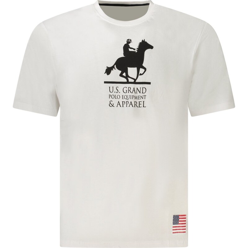Štýlové Pánske Tričko s krátkym rukávom a potlačou U.S. GRAND POLO 67366983