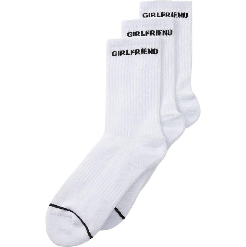 Girlfriend Collective Ponožky čierna / biela 67368680