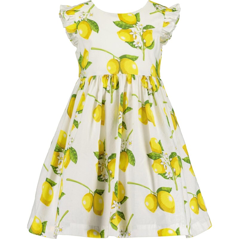 BLUE SEVEN Šaty žltá / zelená / biela 67368736