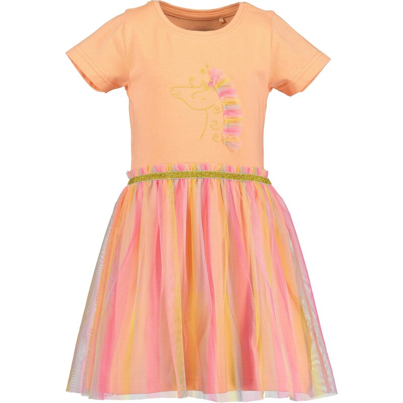 BLUE SEVEN Šaty svetlomodrá / zlatá / marhuľová / ružová 67368760