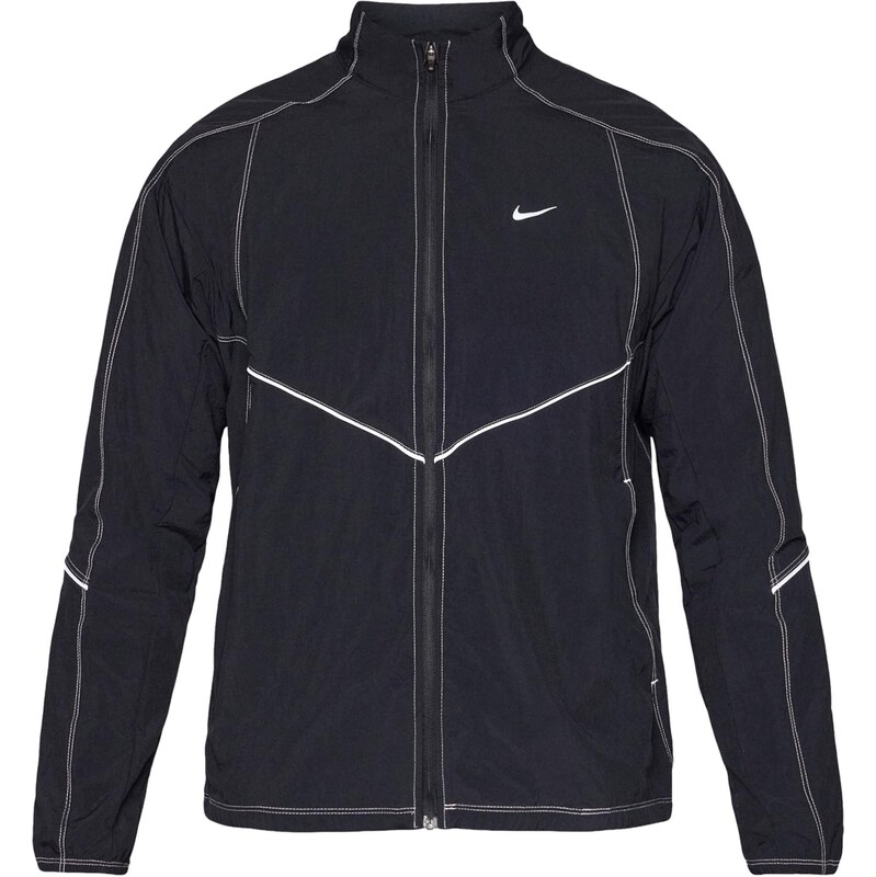 NIKE Športová bunda čierna / biela 67368845